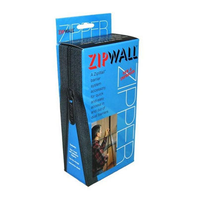 ZipWall Dust Barrier System Door Zippers - Click Image to Close