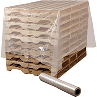 Pallet & Packaging Covers - Plastic Poly Sheeting Example