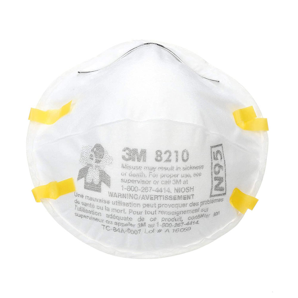 3M Dust Mask 8210 N95 - Safety Respirator - Wood Shop - Pack of 20