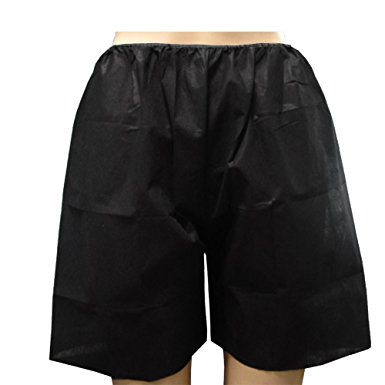 Disposable Spun Polyester Boxer Shorts - Bulk