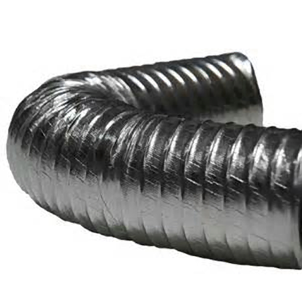 Flex Air Duct - Flexible HVAC Ductwork - 10" x 25" Tube - Click Image to Close