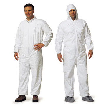 Malt ProMax 1014 - Disposable Paint Suit - Coveralls Hood Boots - Bulk - 4XL - Click Image to Close