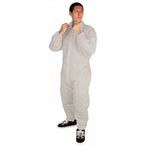 Malt ProMax 1012 - Disposable Paint Suit - Zip Coveralls - Bulk - 2XL