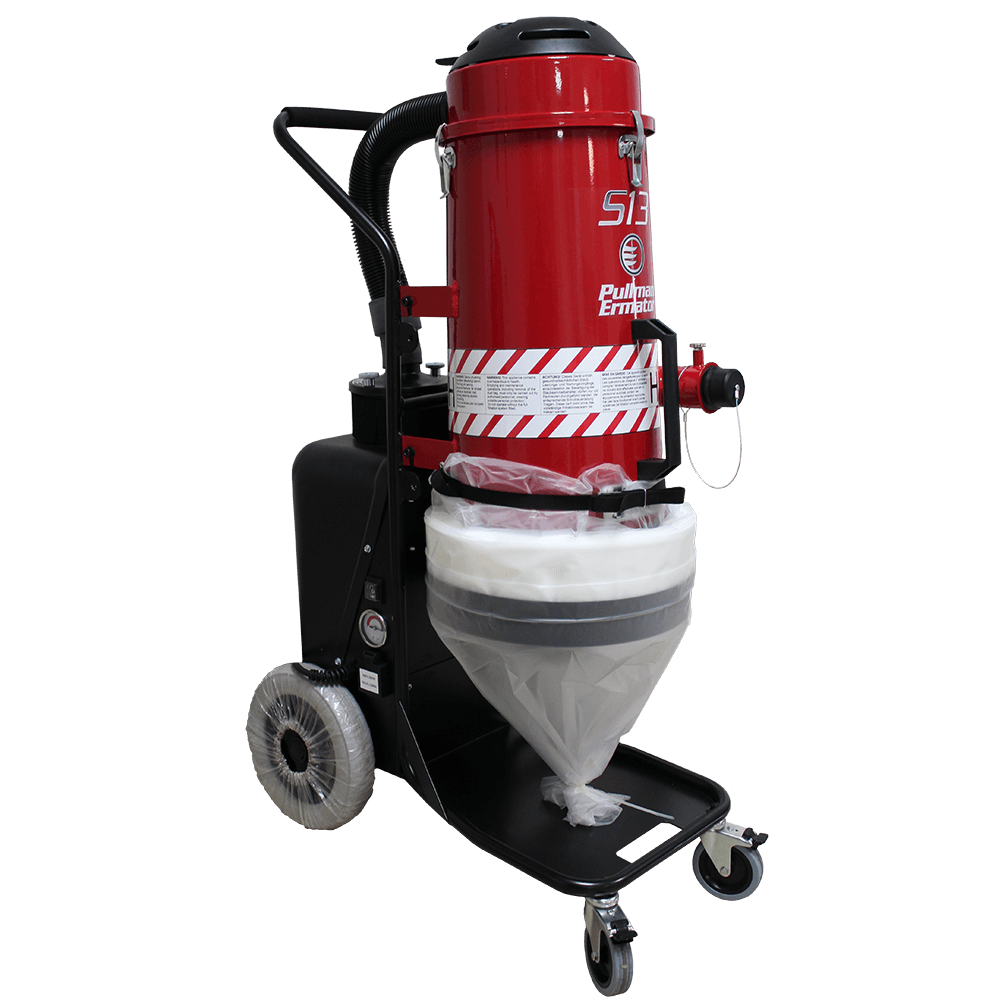 Pullman Ermator S13 - HEPA Vacuum - Dust Extractor - Collector - Click Image to Close