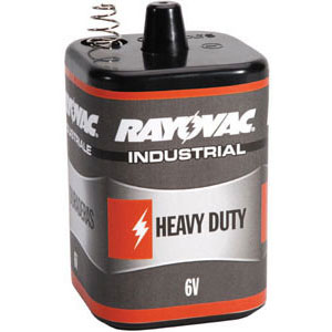 Rayovac Industrial Heavy Duty 6V Lantern Battery - Click Image to Close