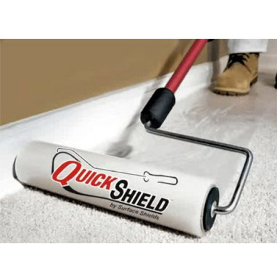 Surface Shields Quick Shield - Floor Protection Film & Applicator - Click Image to Close