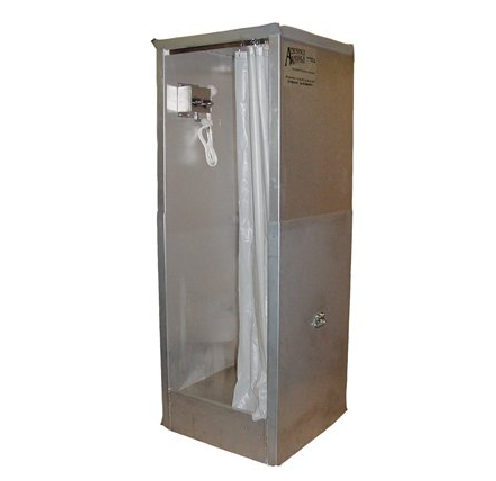 Aerospace Decontamination Shower 9105 - Collapsible Mobile Unit - Click Image to Close