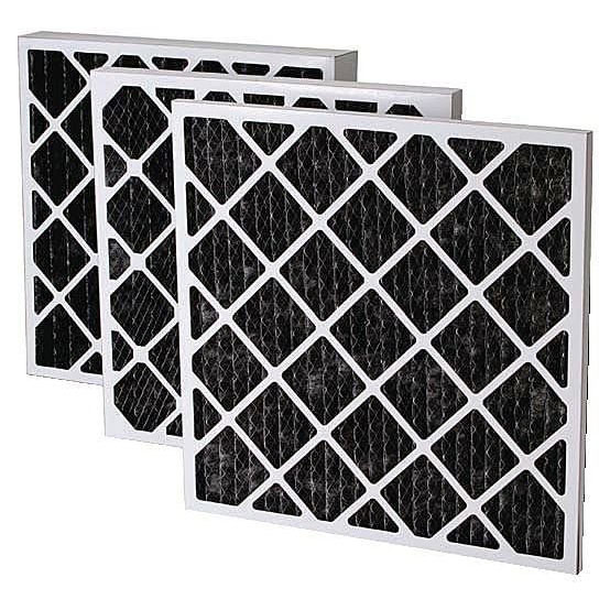 Carbon Pleated Pre Filter to Reduce Odor - 13'' x 13'' x 2'' Case of 12