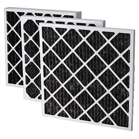 Carbon Pleated Pre Filter to Reduce Odor - 13'' x 13'' x 2'' Case of 12 - Click Image to Close