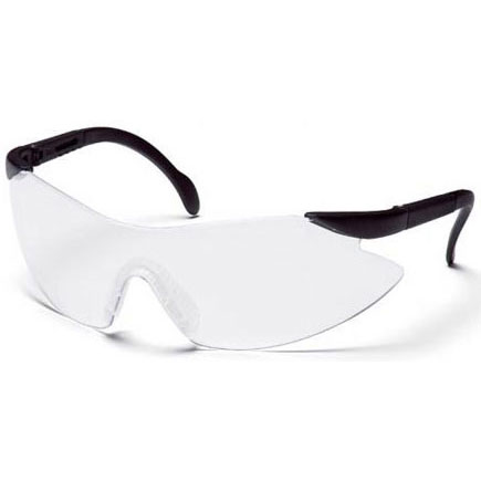 Legacy Clear Lens Black Frame Safety Glasses SB2310S - Pack of 12 - Click Image to Close