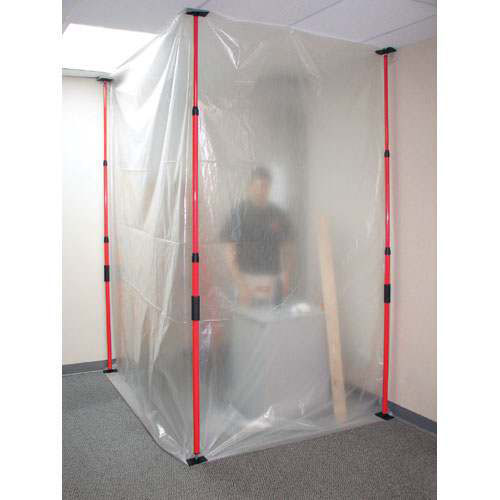 Residential and Commercial Painting - ZipWall Dust Barrier System