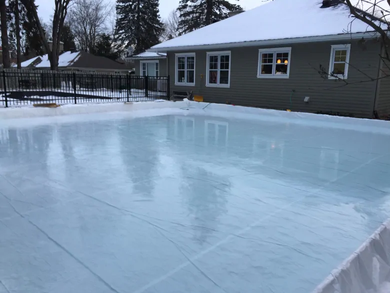 Backyard Ice Rink Liner Visqueen Webstore