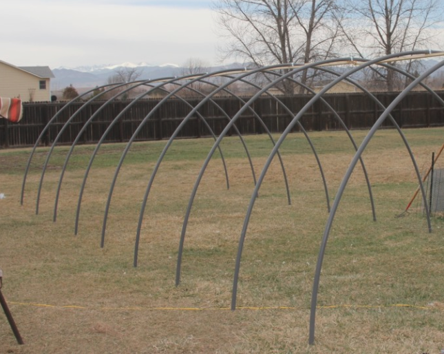 How to Make a Greenhouse With Plastic Sheeting