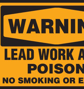 Lead Signs for Lead Abatement