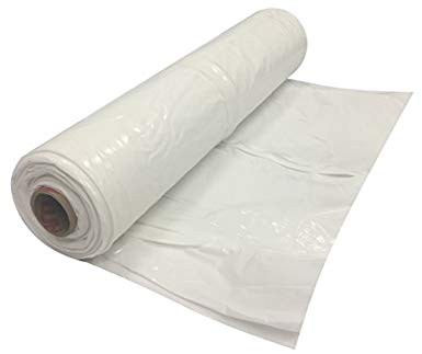 6 Mil White Flame Retardant Plastic Visqueen