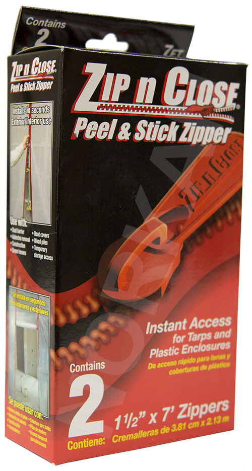Surface Shields - Zip n Close Zipper Doorway System