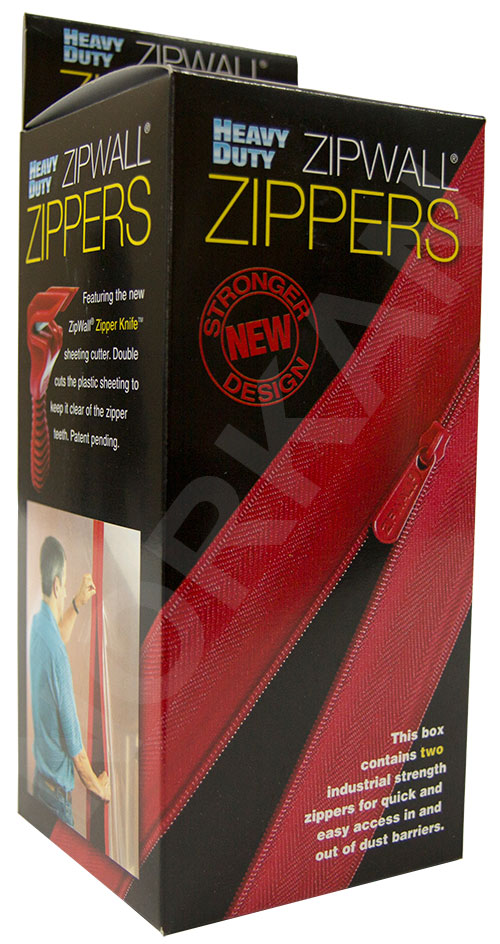 ZipWall Heavy Duty Zippers w/Knife